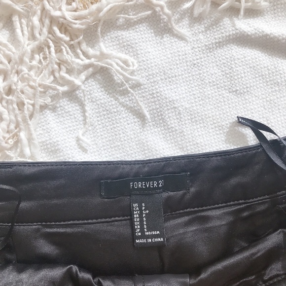 F21 Studded Faux High Waisted Leather Shorts 💕💕 - Picture 3 of 5